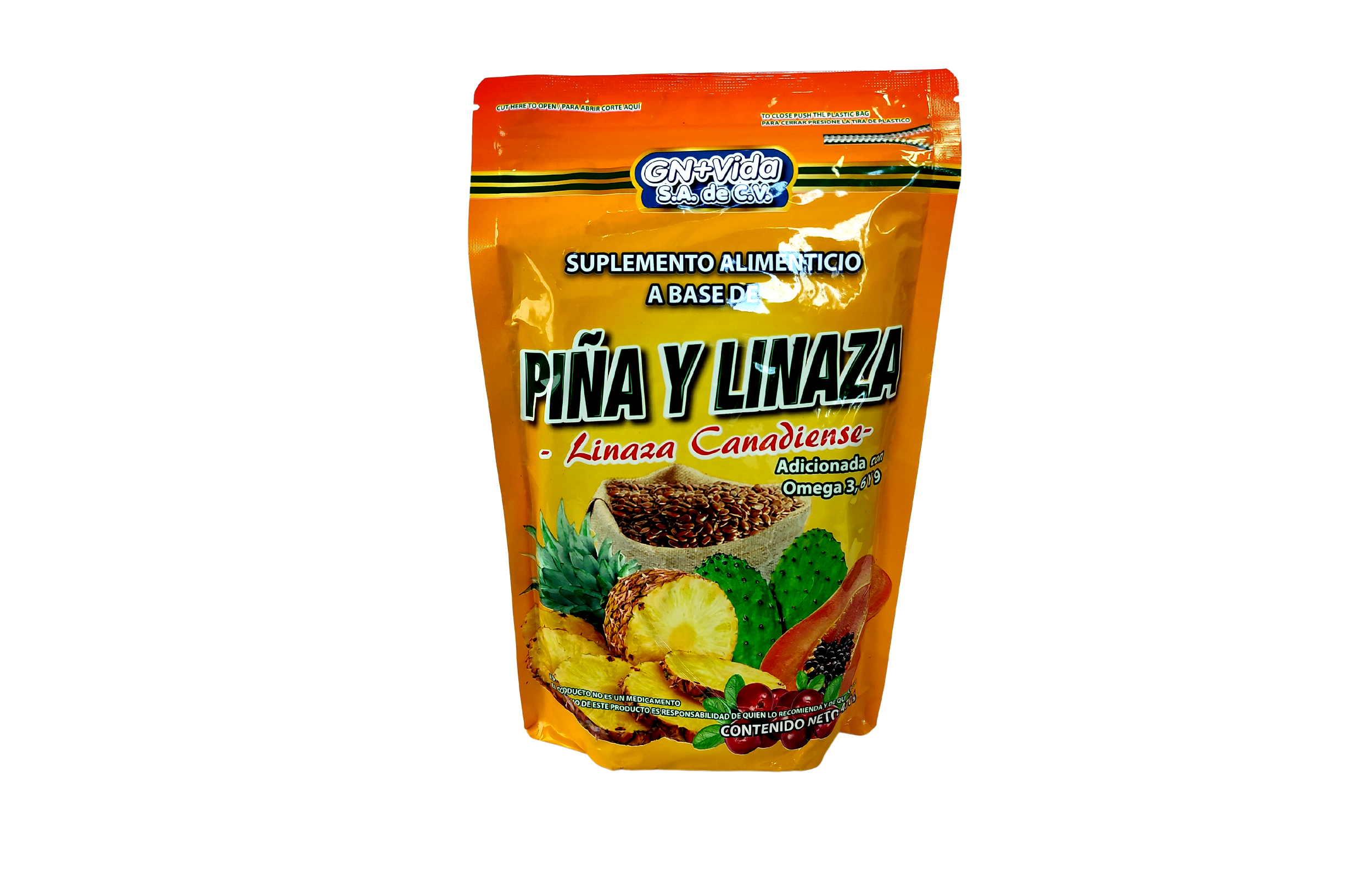 Piña y Linaza molida – SONUT